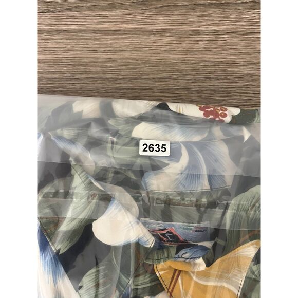 Vtg Reyn Spooner Button Up Short Sleeve Tropical Hawaiian AOP S Single Stitch - Picture 9 of 9